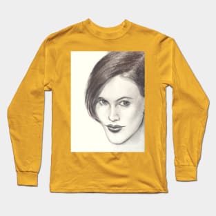 Beautiful Lady Long Sleeve T-Shirt